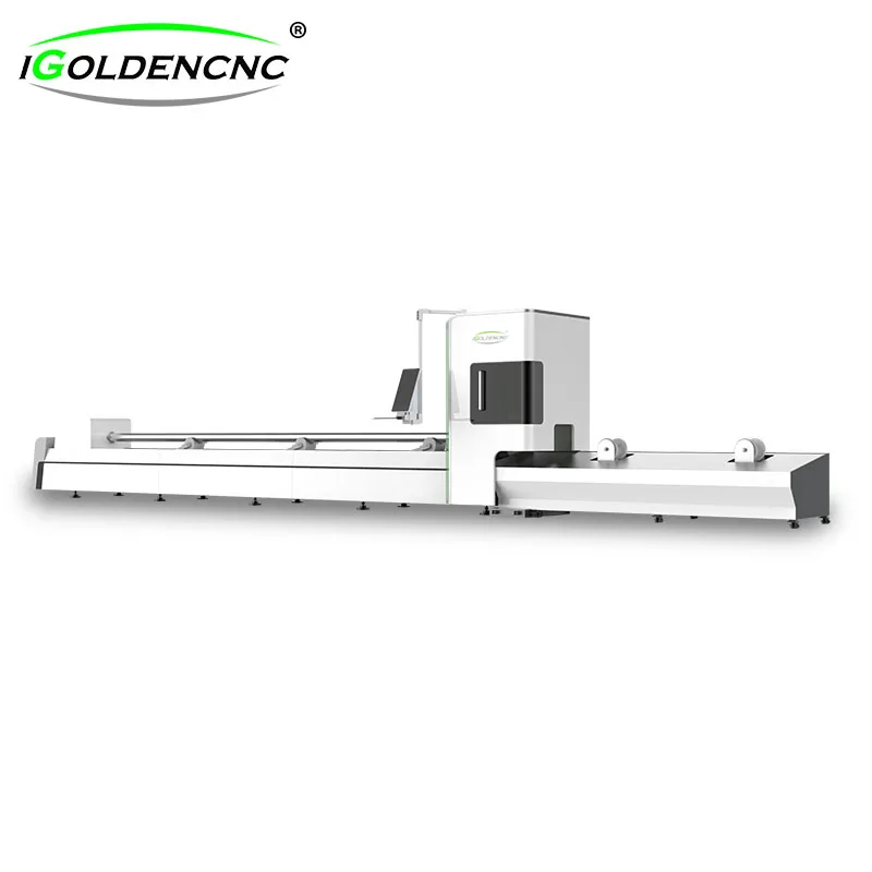 1mmMetalRoundCutCncTubePipeEngravingMachine15kwSpecialUse