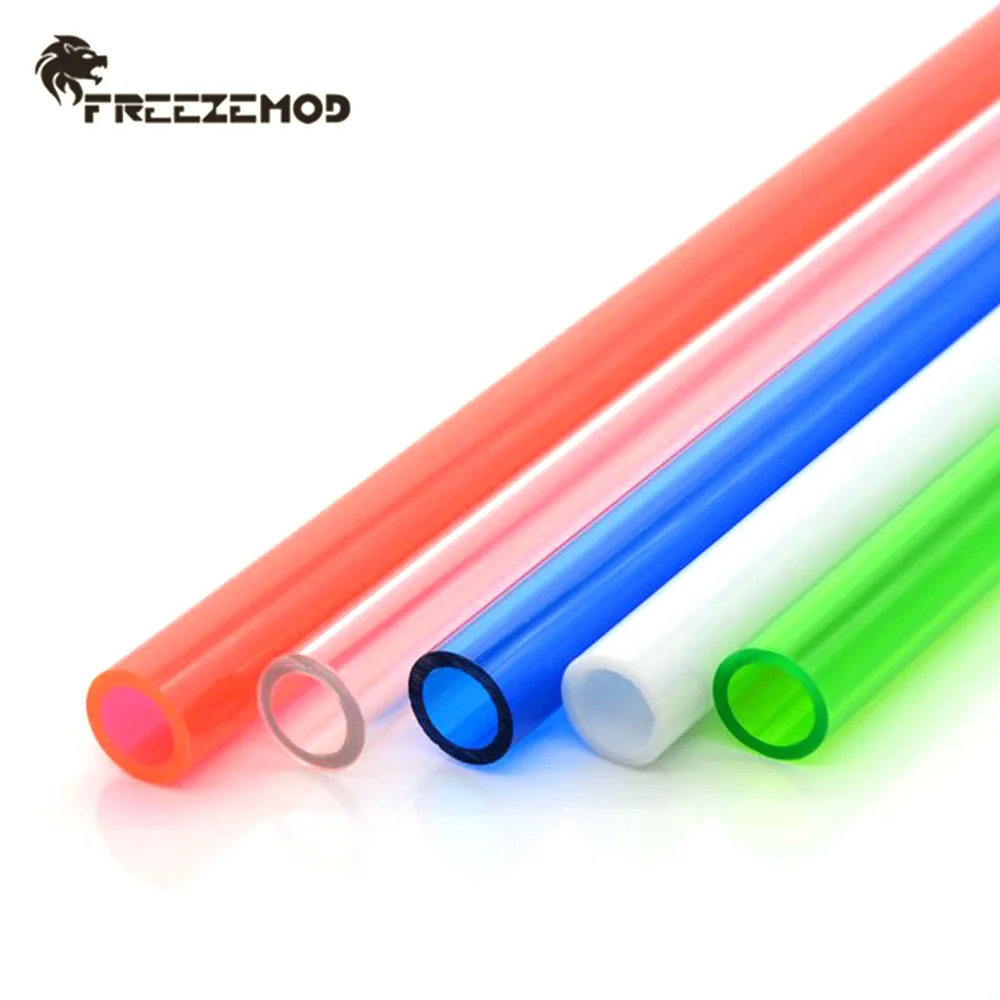 FREEZEMOD 1 Meter Hose PVC Soft Tube 9.5*12.7mm 10*16mm Water Cooling Pipe  ID9.5/10 OD12.7/16 3/8'' Inch For PC MOD Multi PVC-3B