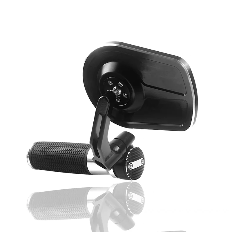 범용 CNC 알루미늄 접이식 핸들 바 엔드 백미러, HD 눈부심 방지, CFmoto clc450 clc-450 오토바이 리피팅 카페용