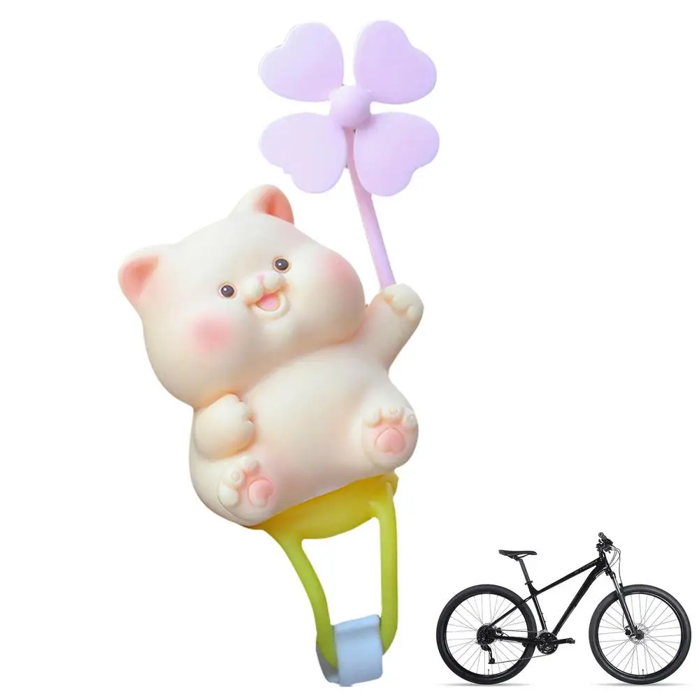 Adornos para manillar de bicicleta, llamativos dibujos animados de molinos de viento para bicicletas para niños, accesorios para bicicletas de carretera, electromóviles para niños