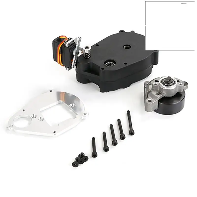 Kit de marche arrière pour voiture RC 1/5 monté, compatible HPI ROFUN BAJA 5T, prêt à l'emploi.