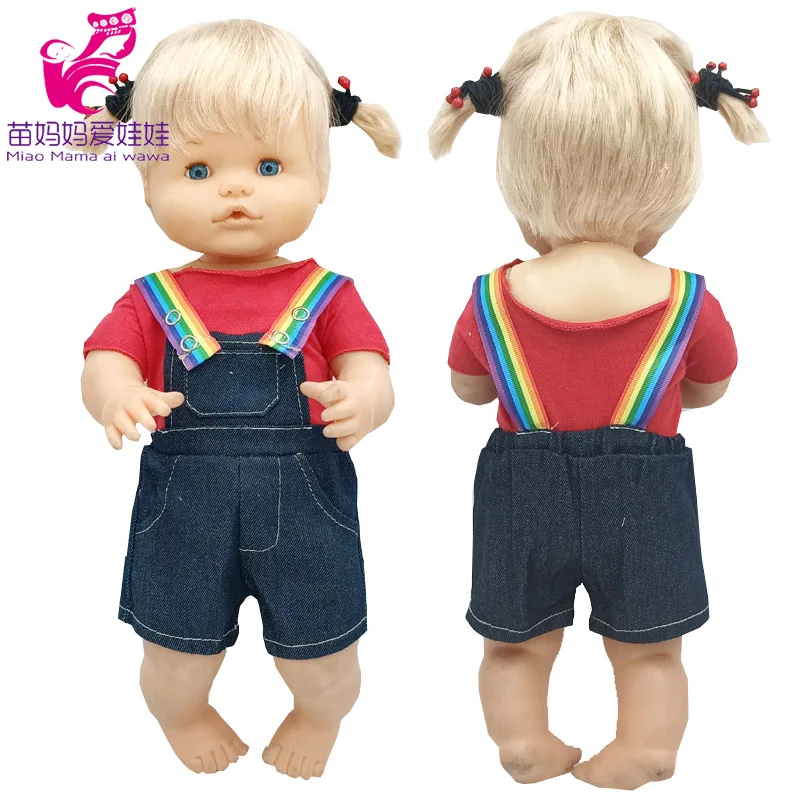Abiti Per Bambole Nenuco Pantaloni Ropa Y Su Hermanita 40Cm Baby Dolls Girl Outfit