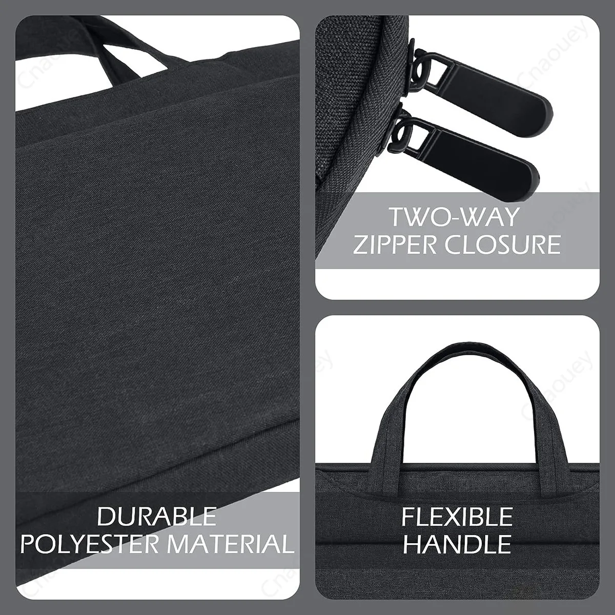Waterproof Double Handbag Laptop Case