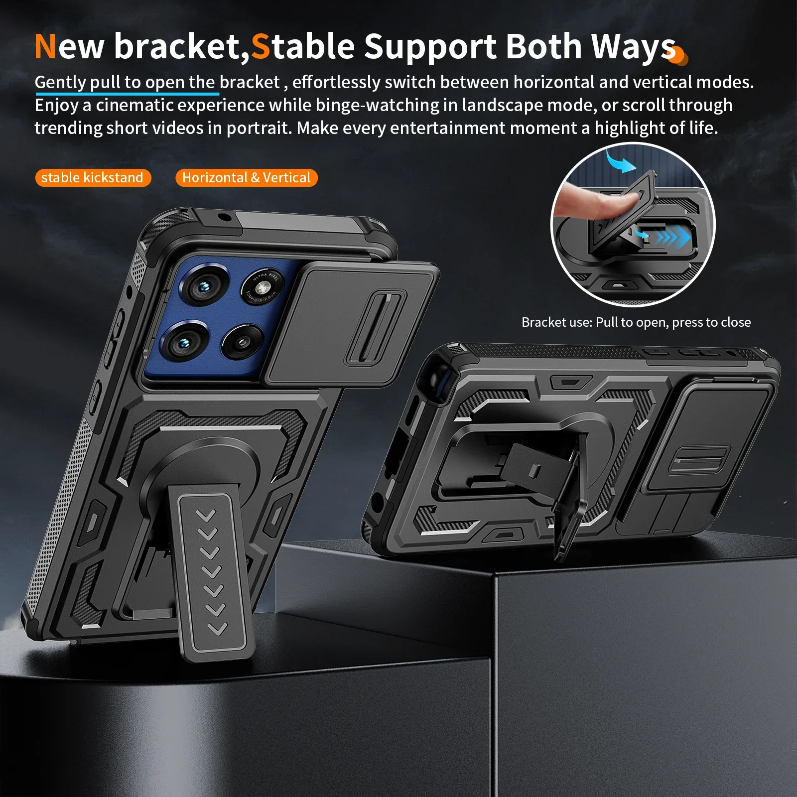Premium Armor Anti-Fall Protective Cover Case
