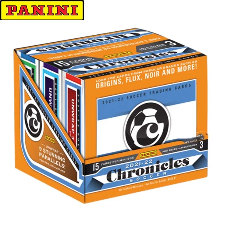 

2021/22 Panini La Liga Serie A Chronicles Soccer Hobby Box Collection Card