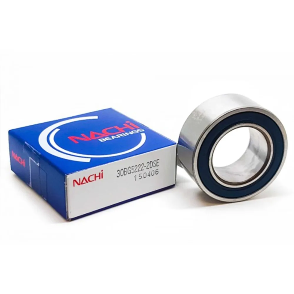 NACHI 40BGS11G-2DS Double-row Auto Air Conditioning Angular Contact Ball Bearing Automotive Air Conditioning Compressor Bearings