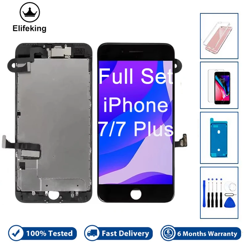 OEM Full Set LCD For iPhone 7 7 Plus Display Touch Screen