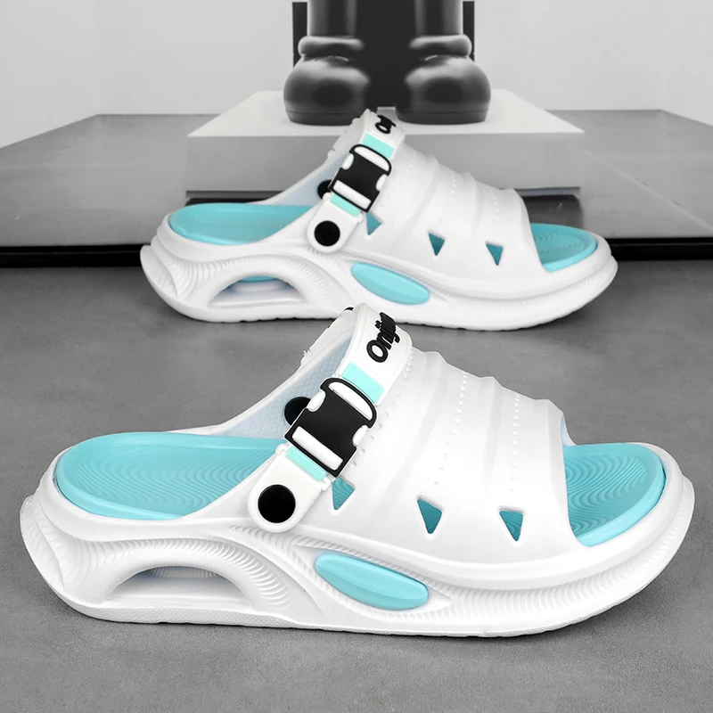 شباشب رجالية صيفية جديدة 2026، صنادل متعددة الاستخدامات، نعل ناعم من مادة EVA، أحذية للرجال والنساء للاستخدام الداخلي والخارجي والمشي والشاطئ