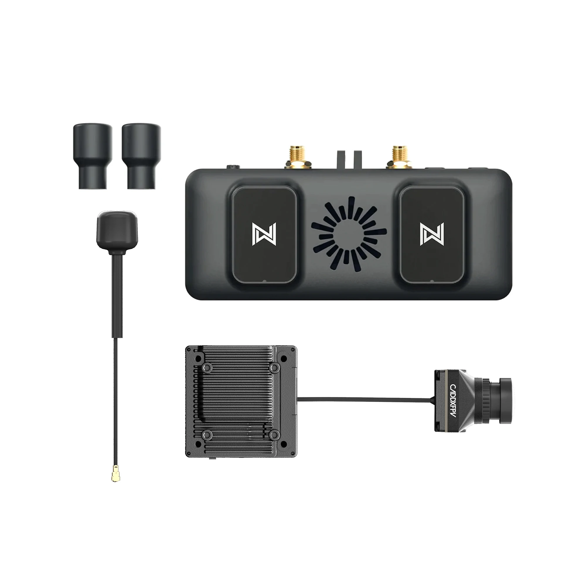 CADDX Walksnail Avatar VRX 10km 4 Antenna HDMI-Compatible 1080P/60FPS HD Pro Kit Dual Antenna Moonlight Kit for FPV Low Latency thumbnail 3