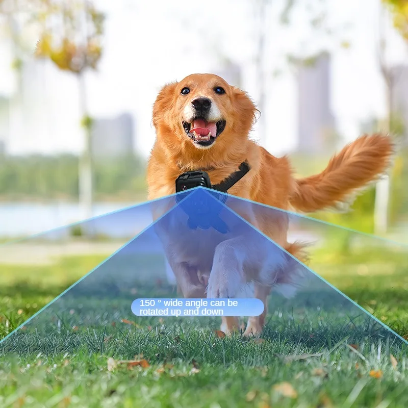 New 2K HD Pet Camera Cats & Dogs 1st View Vlog Recorder Cats & Dogs Perspective Sports Recording Video Recording Action Camera