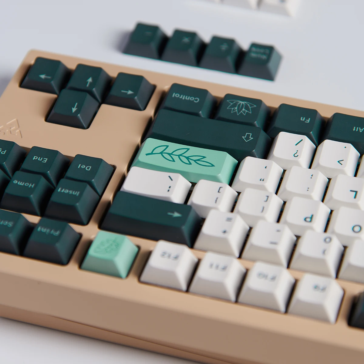 cereja perfil inglês keycaps para teclado mecânico 61 64 68 75 84 87 96 layout