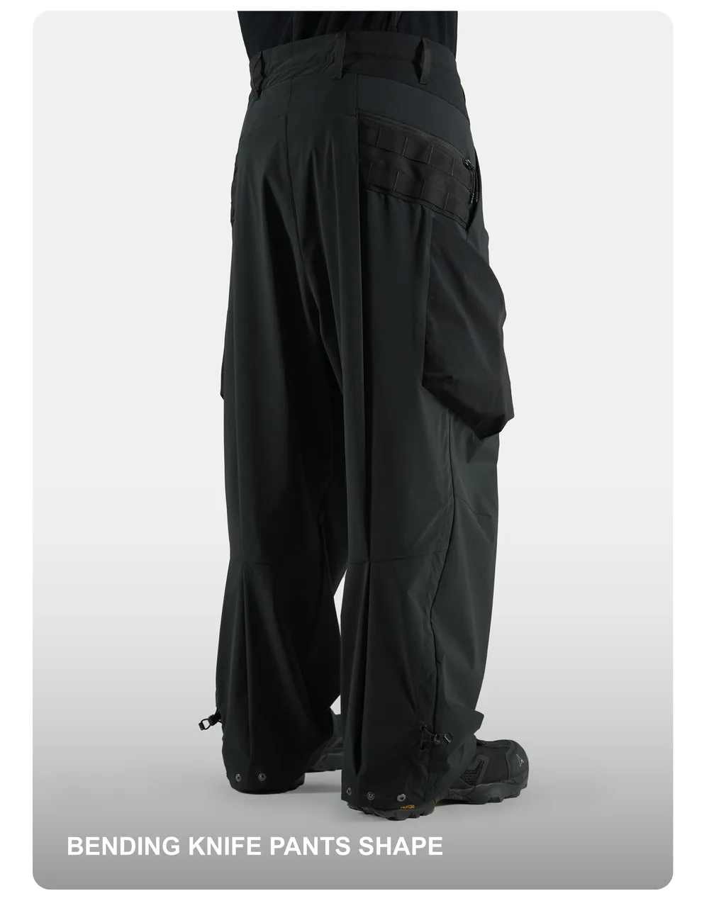 Reindee Lusion 25ss Toray loose samurai pants 3d cut multishape multipocket waist adjustment techwear gorpcore
