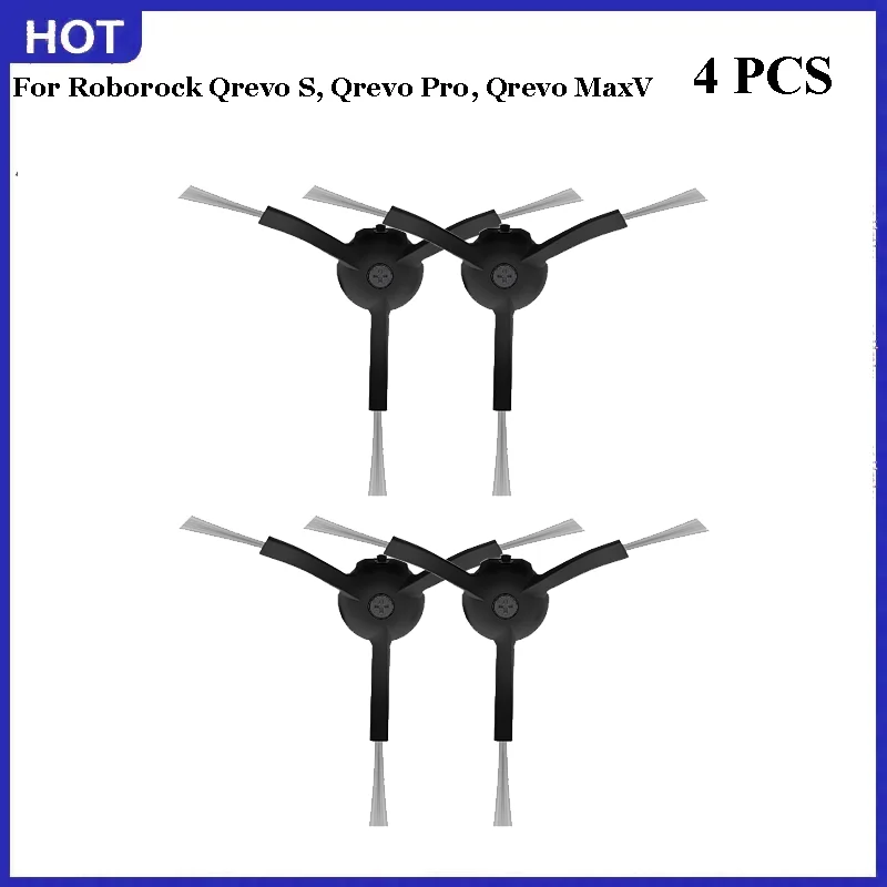 30 Pezzi Ricambi Per Roborock Qrevo S, Pro, MaxV, Plus - Spazzole, Filtri HEPA E Sacchetti