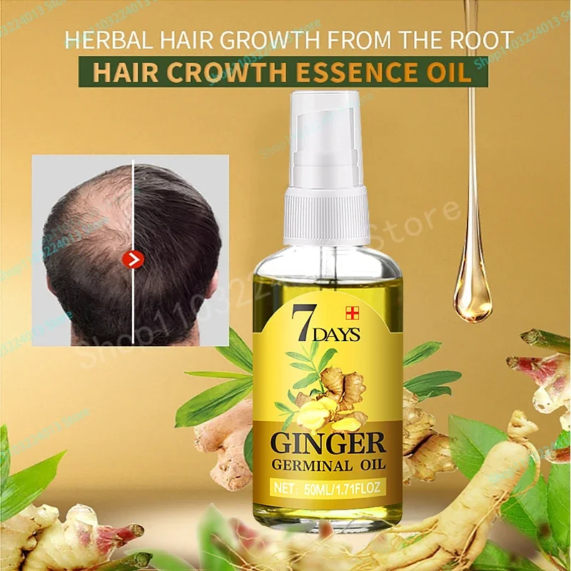 Description Picture 2 of itemBiotin Fast Hair Growth Spray Oil Hair Regrowth Serum Hair Thinning Treatment Hair Growth Liquid Anti-Hair