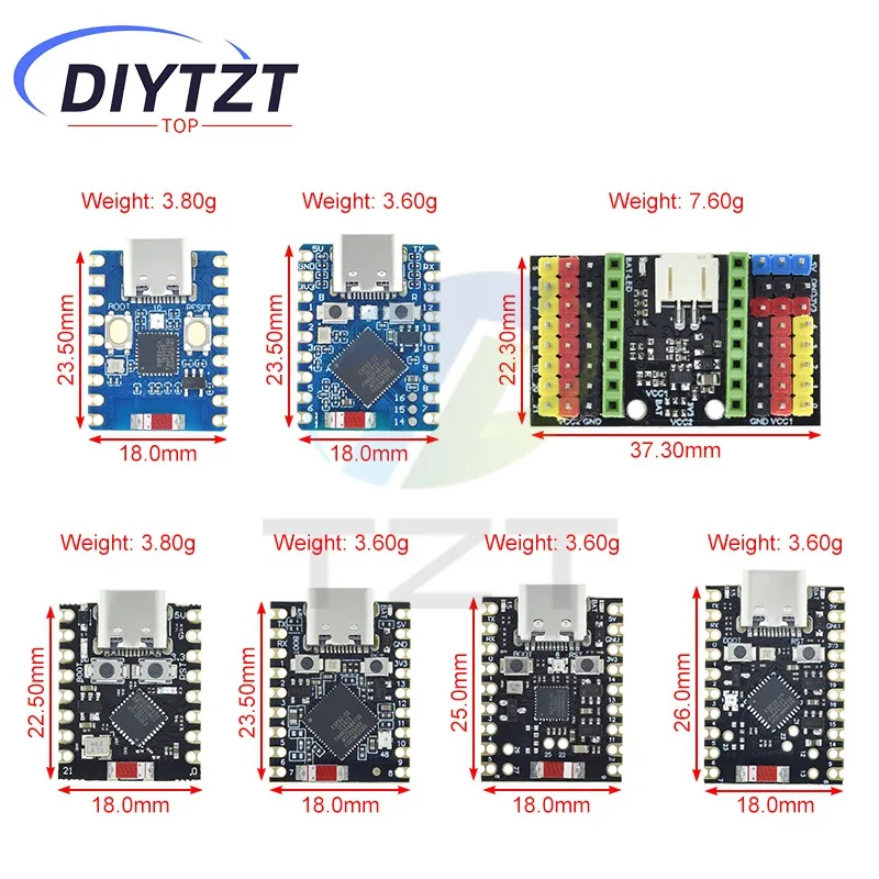 ESP32-C3-Zero ESP32-S3-Zero ESP32-C6 ESP32-H2 ESP32 SuperMini WiFi+블루투스 ESP32 개발 보드 ESP32 C3 S3 확장 보드