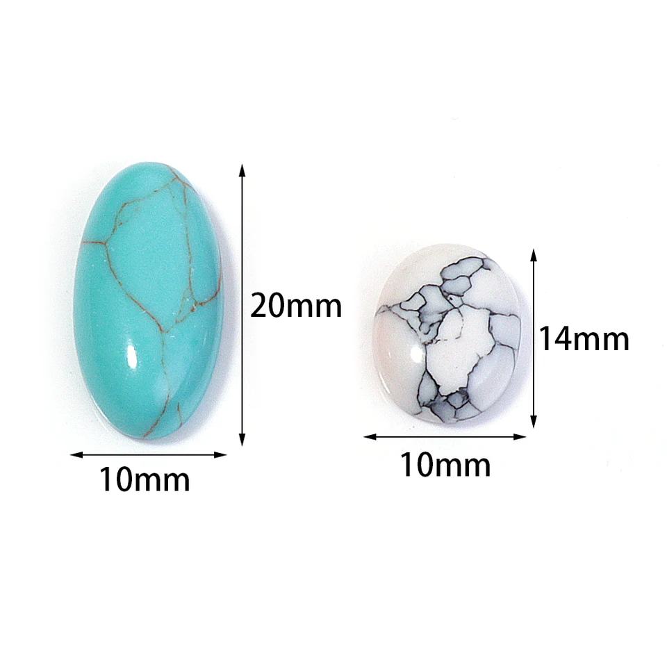 ooi 10 stks Natuurlijke Turkooizen Roze Quartz Ge Stones Geen