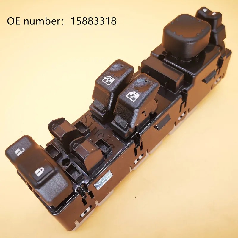 Door Lock & Mirror Control Switch - Driver Side For GMC/Chevy Silverado 2007-2013