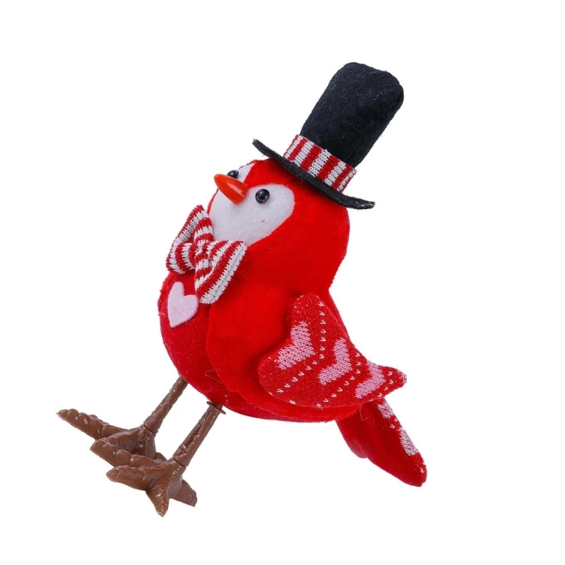 

Valentine's Day Decoration Glowing Bird Decor Standing Animal Statue Toy