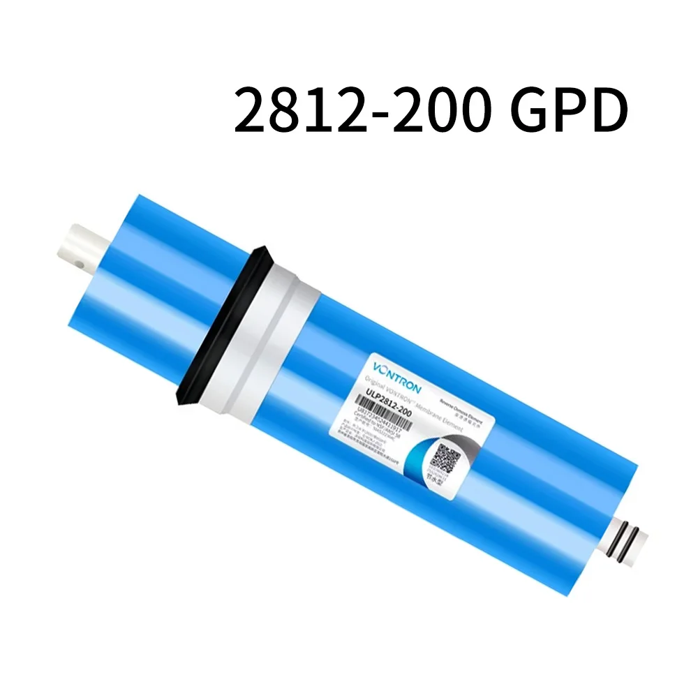 Vontron 200 GPD RO Membrane 2812-200 GPD，for Under Sink Home Drinking RO Water Purifier System for Household