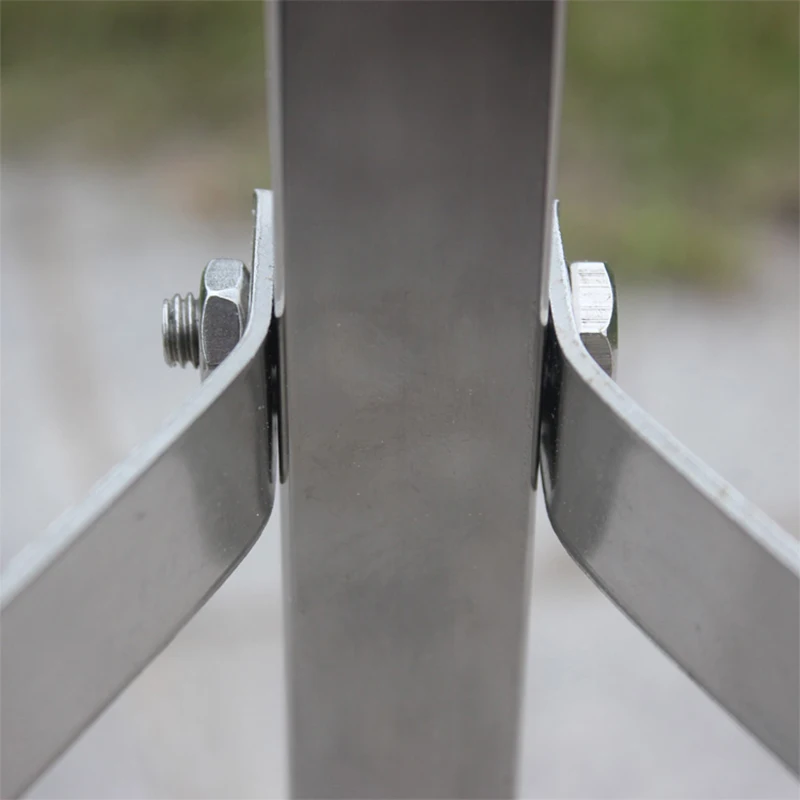 Stainless Steel Stand for Suction Pump 42cm/58cm Height Manual Water Jet Pump Holder Well Hand Shake Suction Pump Stand