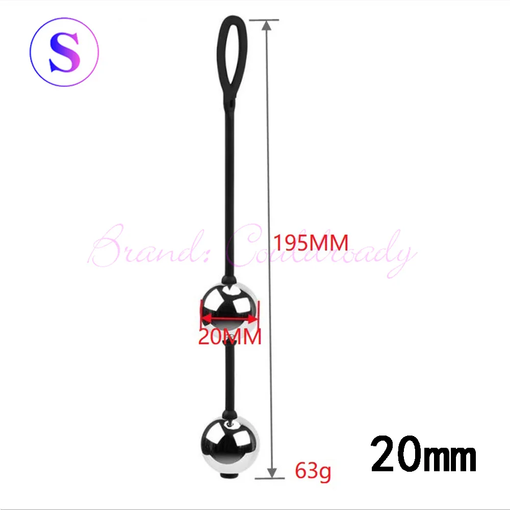 3 Size Erotic Weighted Vaginal Egg Chinese Geisha Kegel Exerciser Metal Ben Wa Ball Anal Beads Adult Sex Toys for Woman