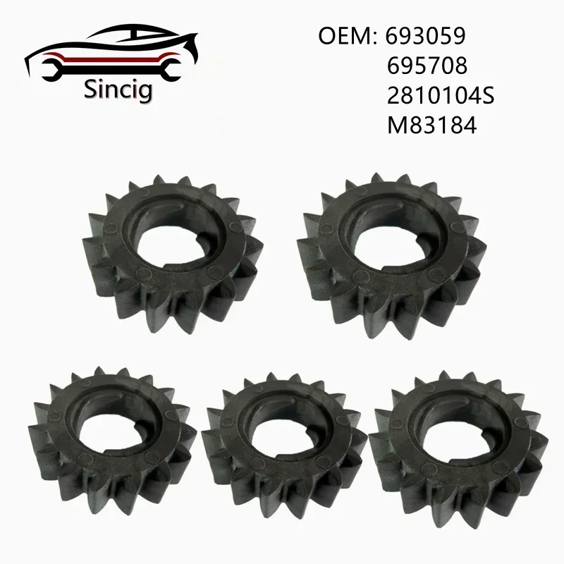 Starter Motor Pinion Gear Starter Motor Pinion Gear 16 Tooth Engine Lawn Tractor Mower Part Briggs Stratton 693059 280104S 693058 695708