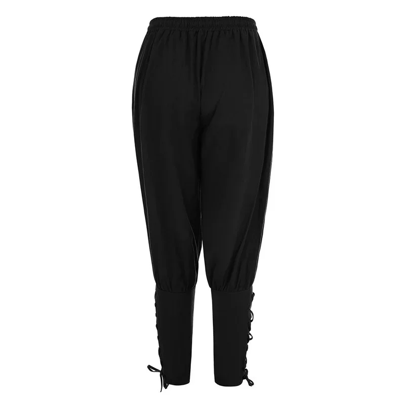 Pirate Pants Men Cosplay Renaissance Medieval Gothic Pants Pirate Costume Trouser Men Plus Size 3XL role playing costume cosplay costumes cosplay costume