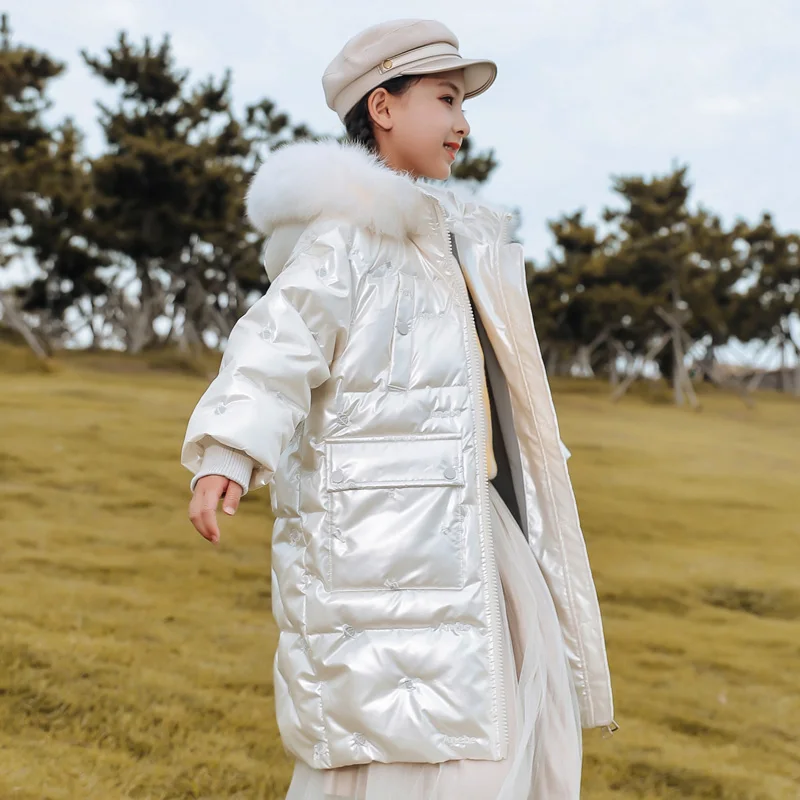 -30�� �ܿ� �ҳ� Snowsuit ��Ʈ 2022 ���ο� ��� �ٿ� ��Ŷ ���� Į�� ������ �Ƶ��� 5-12Yrs