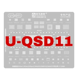 Universal BGA Reballing Stencil (U - QSD11)