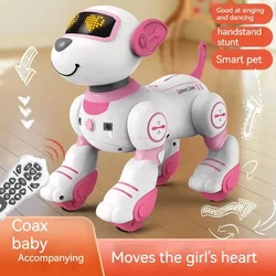 Children's Electric Companion Toy Robot Dog Smart Puppy Can Bark Simulate Singing And Dancing, Enlighten And Comfort The Toy Dog