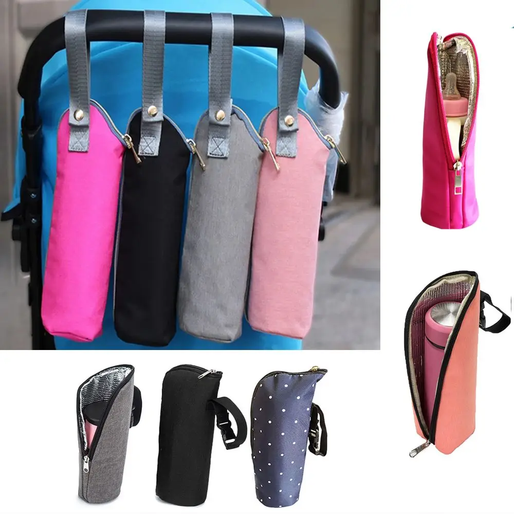 Travel Stroller Accessories Milk Bottle Thermal Bag Baby Bottles Holder Milk Warmer Insulation Bag Hanging Insulation Pouch baby bottle insulation bag milk insulation bag baby bottle insulation sleeve