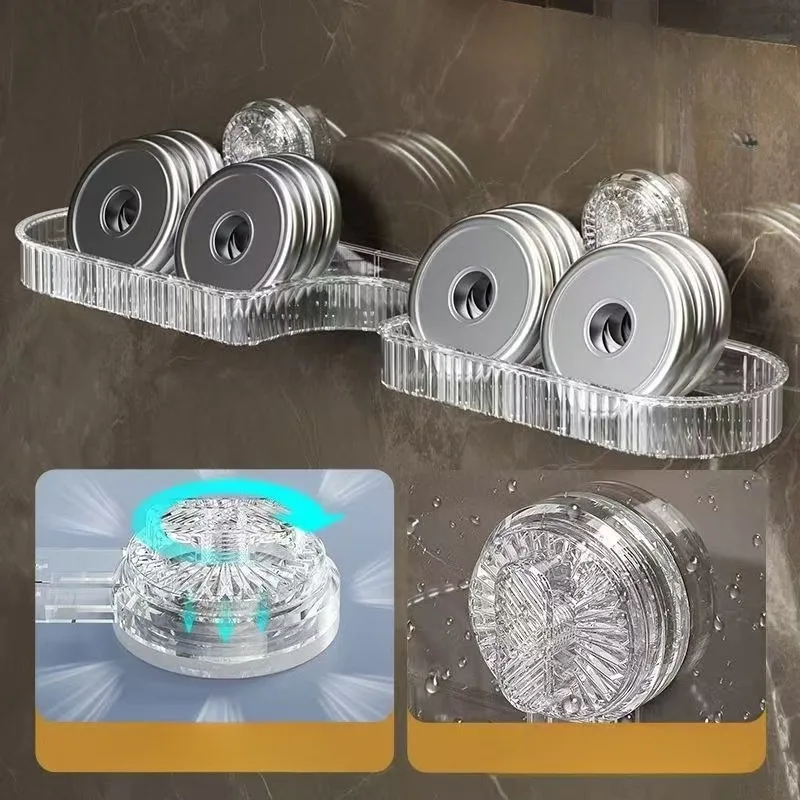 Household Suction Cup Sink Shelf Without Drilling Wall-mounted Faucet Drain Organizer Faucet Universal Models