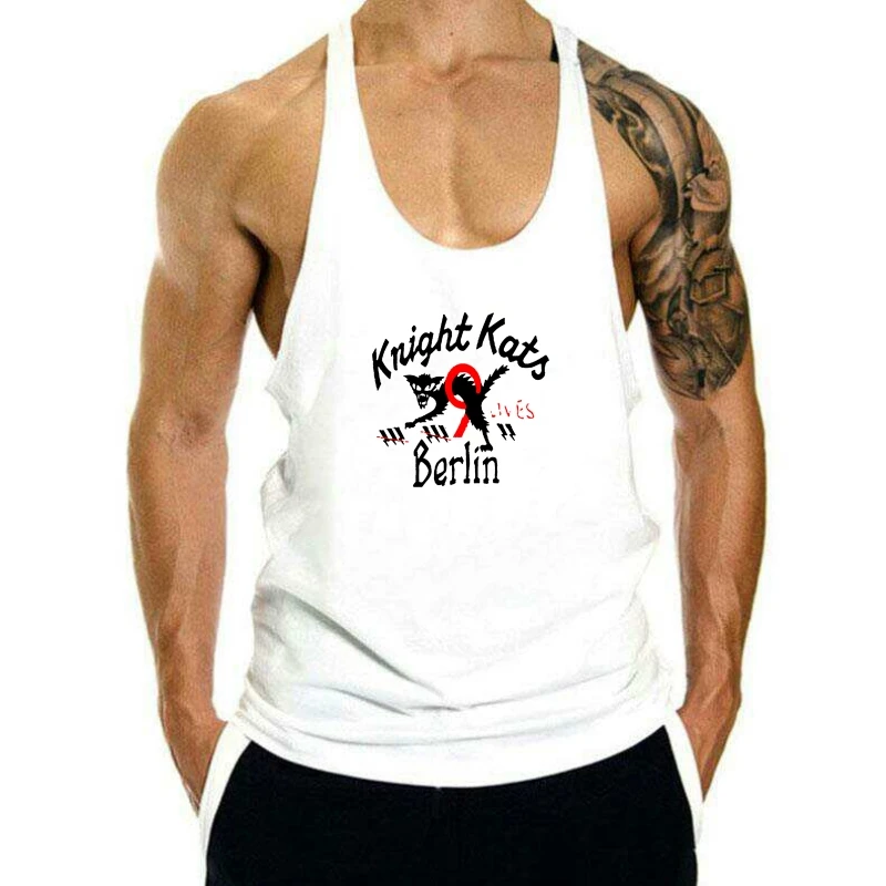 

KNIGHT KATS Berlin Motor Racing Logo tank top men
