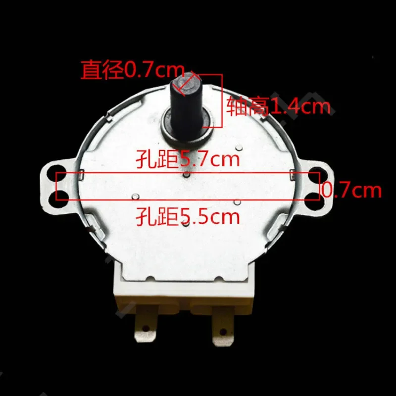 Microwave Oven Spare Parts GALANZ microwave oven Parts GAL-5-30-TD GAL-5-30-TD(1) 4W AC 30V 50/60Hz 5/6/min turntable synchronous motor