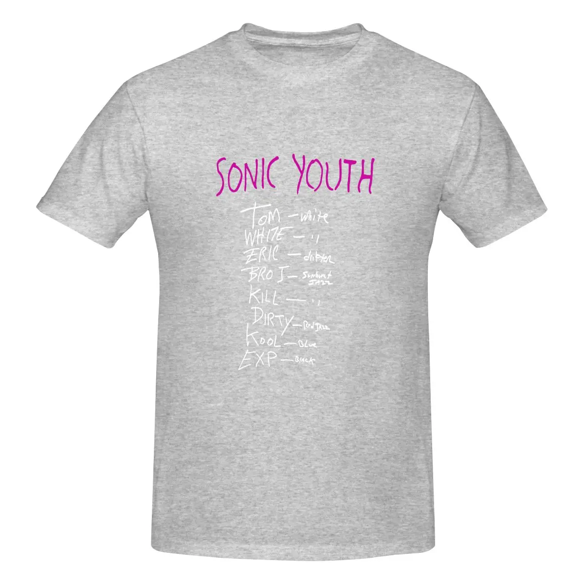thumbnail image 1 of Camiseta de Sonic Youth 1991 Disappearer Traci Lords Rock P-19, camiseta, ropa de calle de moda retro rara, 1 of 5