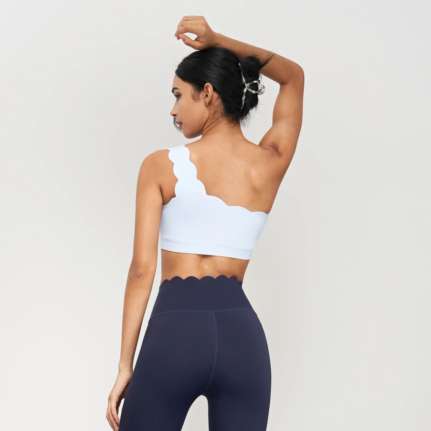 Women's Seamless Lycra Workout Set - Shock-Proof Sports Bra & High-Waist Yoga Bottoms