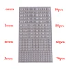 220pcs/Sheet Mix 3mm/4mm/5mm/6mm Hair Pearls Stick On Self Adhesive Pearls Stickers Face Pearls Stickers for Hair Face Makeup 4
