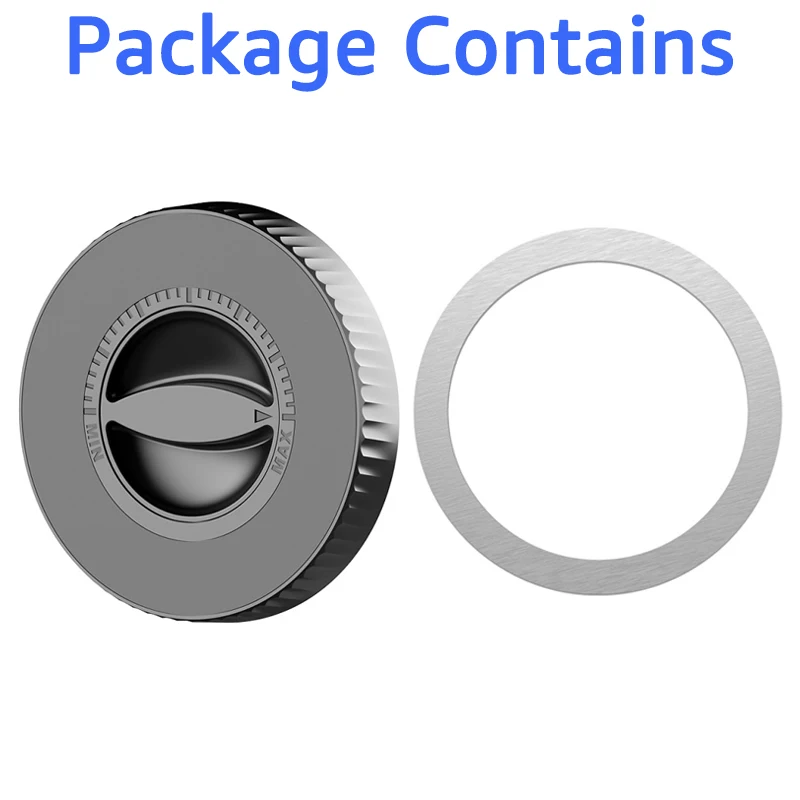 Untoom Magnetic Base Compatible with MagSafe for 17mm Ball Head Car Phone Holder Stand Magnet Car Phone Bracket Accessories