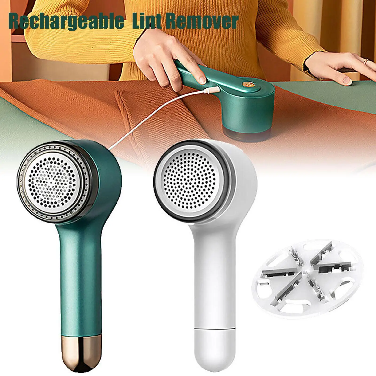 LintRemoverClothesFuzzPelletTrimmerMachinePortableChargeFabric