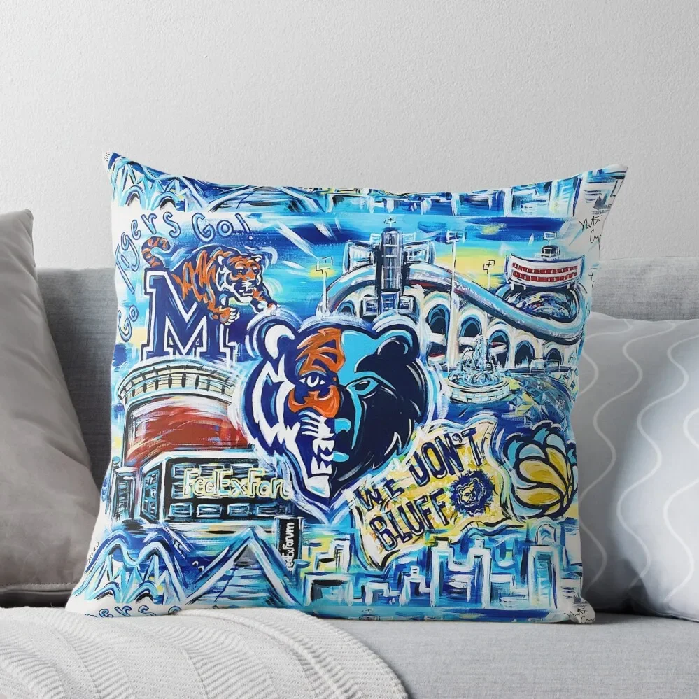 

Pop Art Memphis Sports Throw Pillow Throw Pillow Covers Christmas Cushion For Home Luxury Cushion Cover