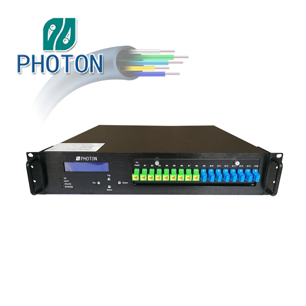 

Products subject to negotiation8 port WDM EDFA 17/19/22dbm Ftth Fttx 1550nm CATV Optical Amplifier