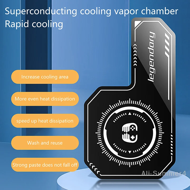 휴대폰 쿨러 플레이트 방열판 열 싱크 확장 냉각 영역 초박형 냉각 플레이트 방열 스티커