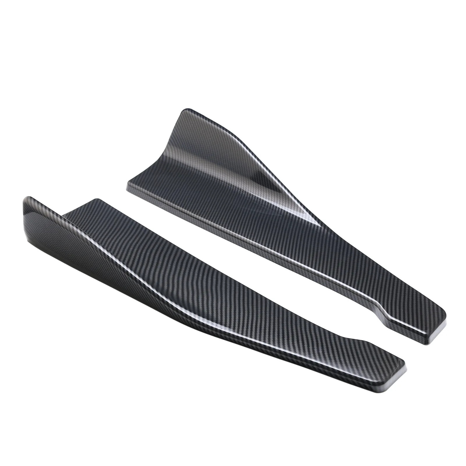 48CM Side Skirt For BMW E90 E46 F20 F30 E39 G20 Accessories Universal Extension Protector Rear Bumper Spoiler Diffuser Split