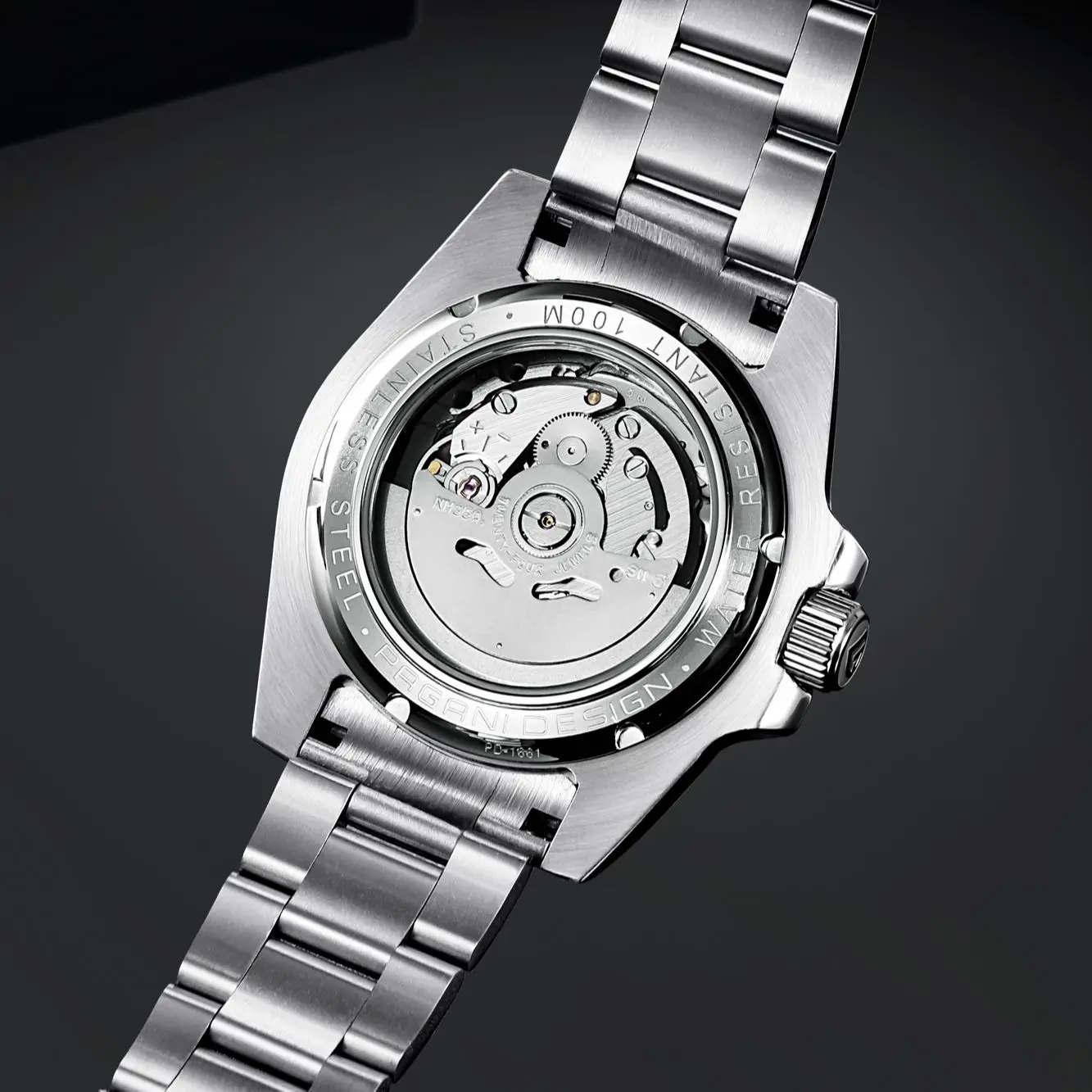 PAGANI DESIGN 2023 1661 NH35 Stainless Steel Men Automatic Mechanical Watch Top Brand 40mm Watch Waterproof Sports Reloj Hombre