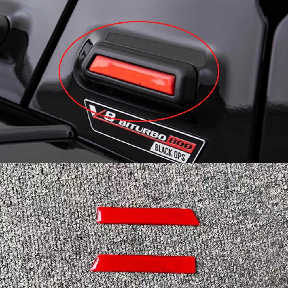 

Fender Side For BRABUS Sticker 2PCS AMG Side Sticker Marker Badge For Brabus Mercedes Benz AMG W464 W463 G65 G63 G55 G800 G900