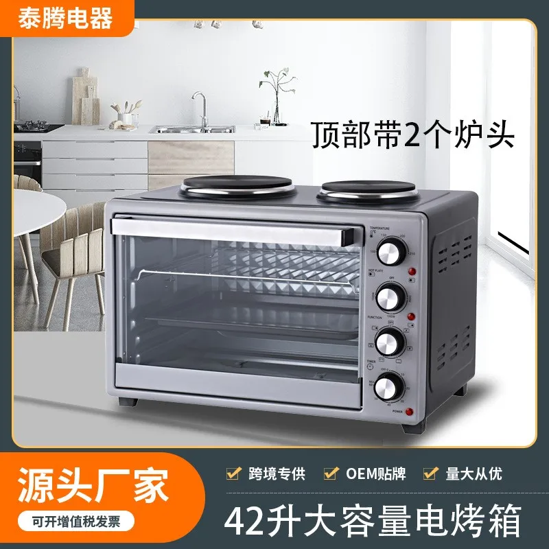 Electric Oven Parrillas Electricas Large Capacity Multi-functional Integrated Temperature Control Baking Cake