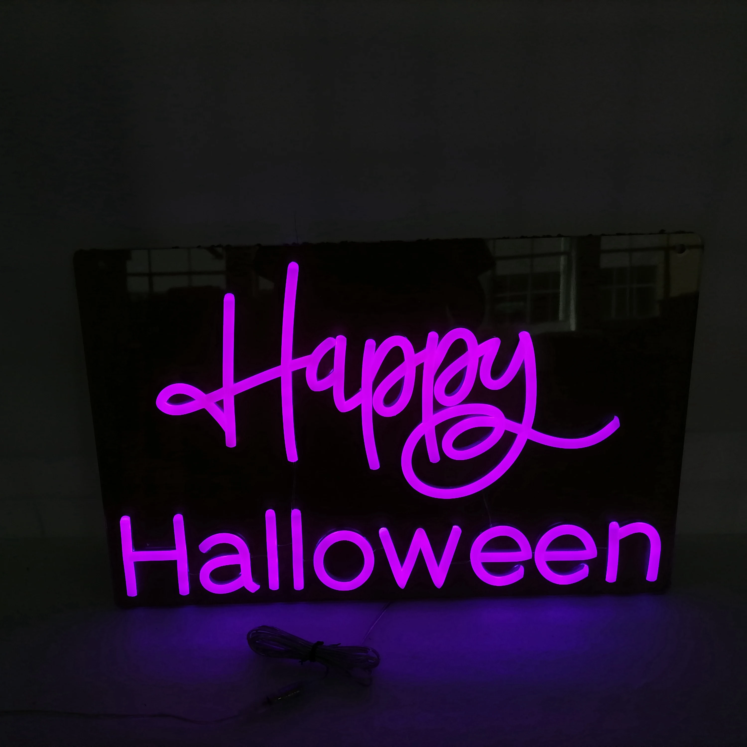 

Happy Halloween Neon Sign Custom Wall Party Decoration DIY Led Neon Letters Birthday Decor Customized Neon Name