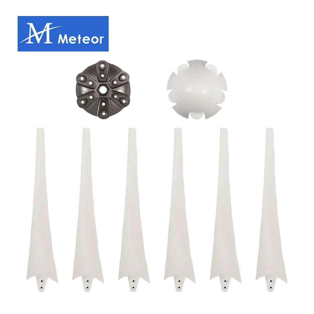 Nylon Blades 530 550 580 630mm for Wind Turbine Power Generator Hub And Hood Windmill Wind Power New Energy Home Appliance