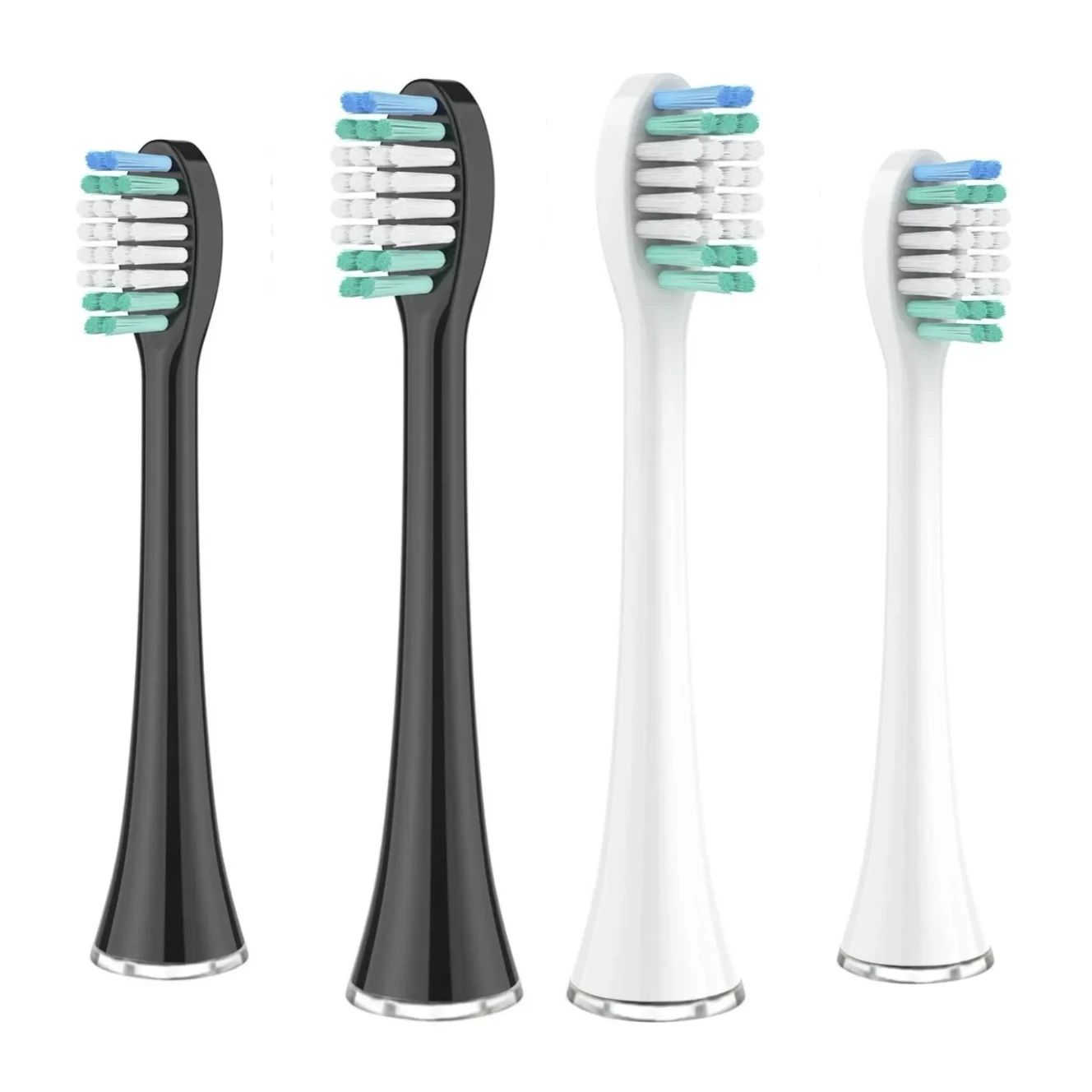 Replacement Toothbrush Heads for AquaSonic Black Series/Black Series Pro/ Vibe Series Electric Toothbrush Unisex Nozzle 2