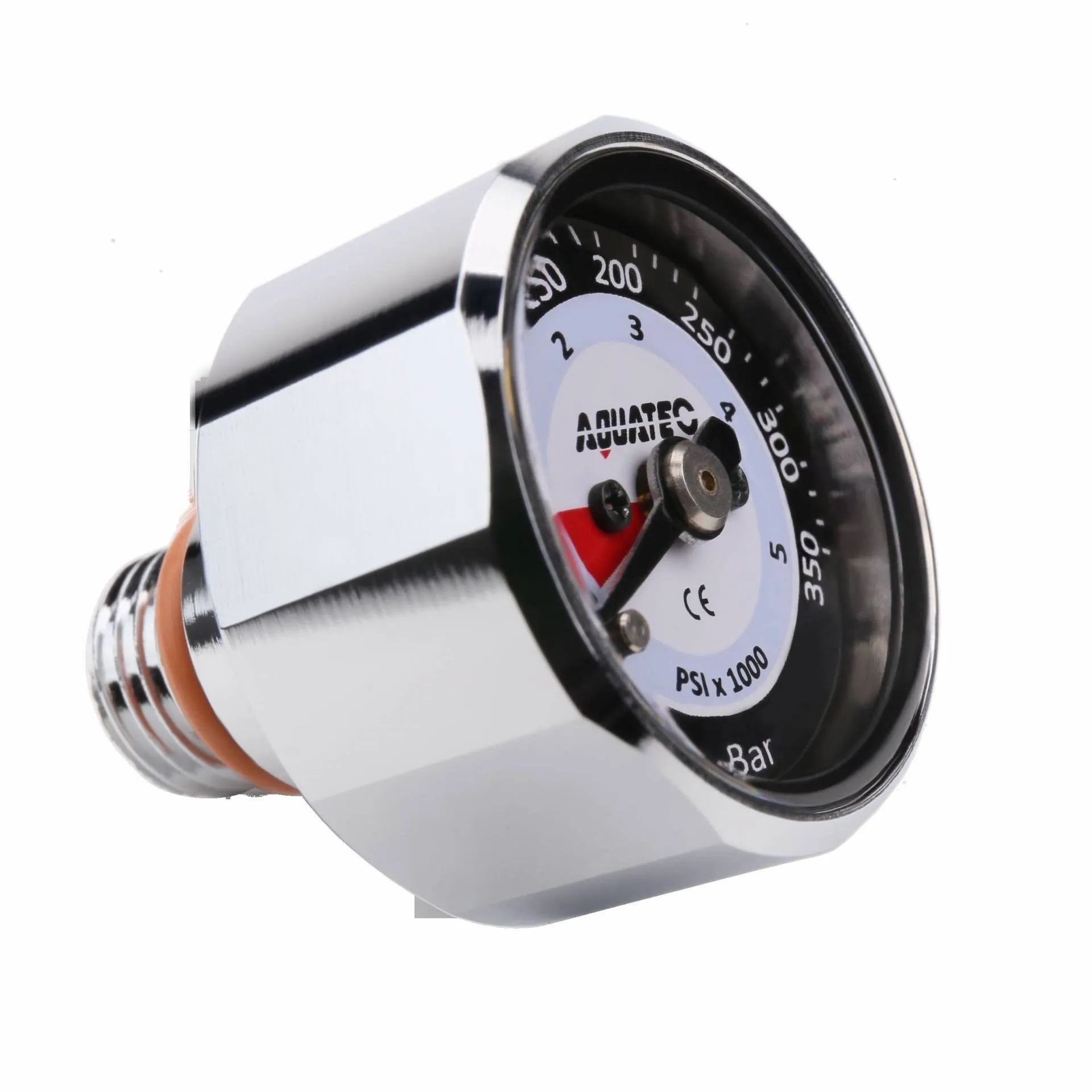 AQUATEC Scuba Pony Bottle Mini Pressure Gauge Pressure Reducing Bottle MINI Gauge Diving Single Table
